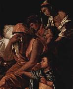 Nicolas Poussin Der Tod des Germanicus Spain oil painting artist